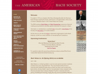 Americanbachsociety.org