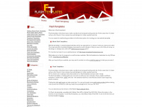 flash-templates.net Webseite Vorschau