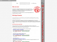 wernersche.com Webseite Vorschau