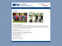 bochumer-gesundheitssport.de Webseite Vorschau