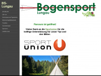 bogensport-lungau.at Webseite Vorschau
