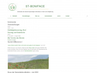 boniface-genf.ch Webseite Vorschau