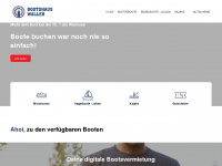 bootshaus-waller.de Webseite Vorschau