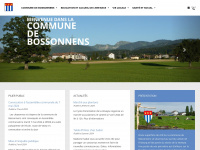 bossonnens.ch Webseite Vorschau
