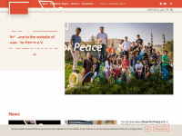 brass-for-peace.de Webseite Vorschau