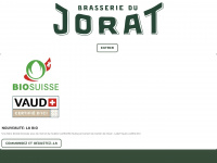 brasseriedujorat.ch Webseite Vorschau