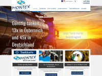 montex-tank.at Webseite Vorschau