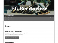 breitacher.ch Webseite Vorschau