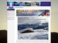 brun-ag.ch Webseite Vorschau