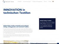 global-safety-textiles.com Webseite Vorschau