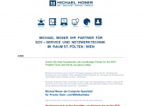 michael-moser.at Webseite Vorschau