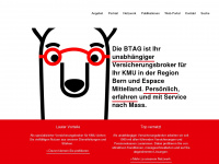 btag-bern.ch Webseite Vorschau