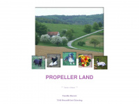 propellerland.at Webseite Vorschau