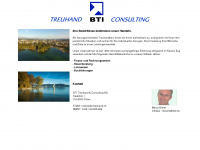 bti-treuhand.ch Webseite Vorschau