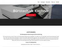 btkirchner.at Webseite Vorschau