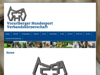 vhv-hundesport.at Webseite Vorschau