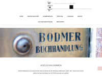 buchhandlung-bodmer.ch Webseite Vorschau