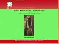 buchhandlung-schoenenberger.de Webseite Vorschau