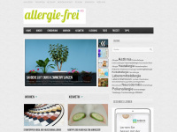 allergie-frei.info Webseite Vorschau