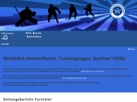 buchs-northstars.ch Webseite Vorschau