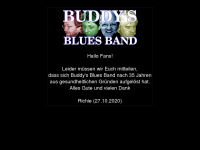 buddysbluesband.de Webseite Vorschau