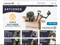 metalldetektor-austria.at Webseite Vorschau