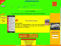 budgetcamper.de Webseite Vorschau