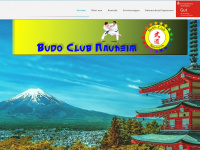 budo-club-nauheim.de Webseite Vorschau
