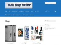 budo-shop-winkler.de Webseite Vorschau