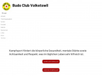 budoclub.ch Webseite Vorschau