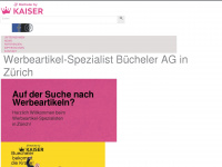 buecheler.ch Webseite Vorschau