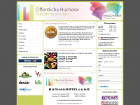 buecherei-nnk.at Webseite Vorschau