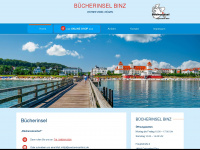buecherinsel-binz.de Webseite Vorschau