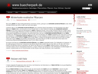 buecherpark.de Webseite Vorschau