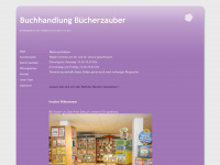 buecherzauber-hdh.de Webseite Vorschau