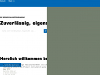 buechibau.ch Webseite Vorschau