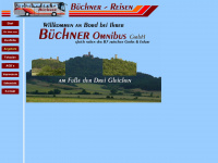buechner-reisen.de Webseite Vorschau