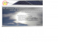 buehler-energy.ch Webseite Vorschau