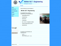 buehler-glt-engineering.ch Webseite Vorschau