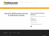 buehlmann-schreinerei.ch Webseite Vorschau