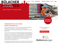buelacher-industrien.ch Webseite Vorschau