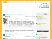 buendnis-fuer-karlsfeld.de Webseite Vorschau