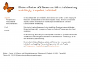 buenter-partner-ag.ch Webseite Vorschau