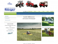buerger-lm.at Webseite Vorschau