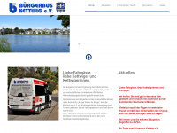 buergerbus-kettwig.de Webseite Vorschau