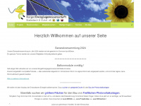 buergerenergie-biederbach.de Webseite Vorschau
