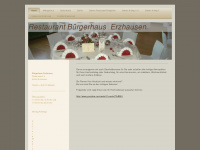 buergerhaus-erzhausen.de Webseite Vorschau