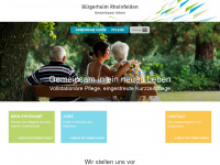 buergerheim-rheinfelden.de Webseite Vorschau