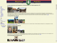 buergerkorps-steyr.at Webseite Vorschau