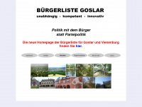 buergerliste-goslar.de Thumbnail
